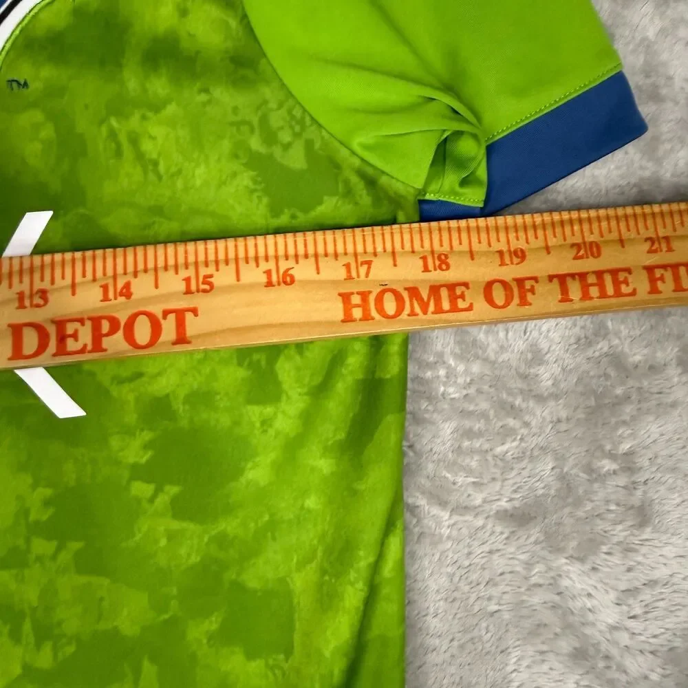 Seattle Sounders FC Jersey Mens Small Adidas Climalite MLS 2018 Home Green XBOX